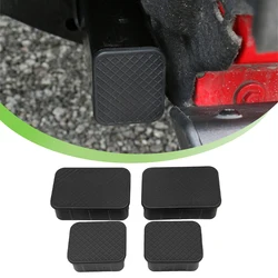 Car Front Rear Bumper Axle Plug Crash Bar End Caps Rubber Stopper Protector for Ford Bronco 2021 2022 23 2024 Exterior Accessory