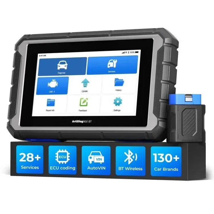 Update Professional Smart Blue-Tooth Auto Car Vehicle Scanner Device Wireless Diagnostic Machine Tool
