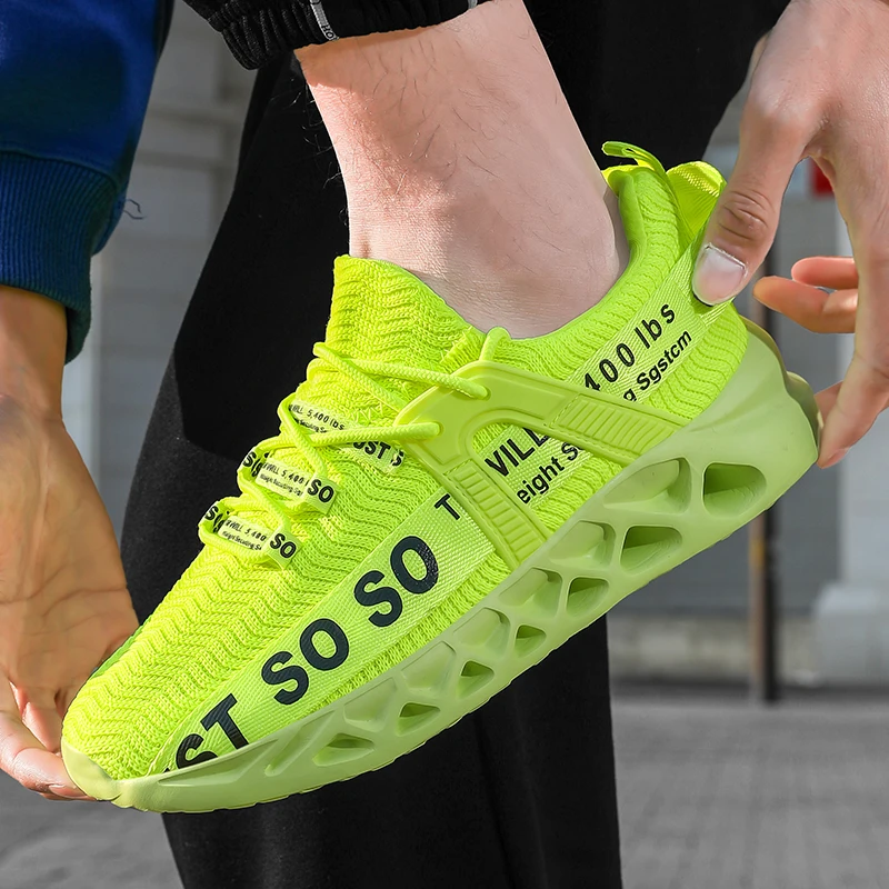 

YRZL Mens Sneakers Running Shoes Lightweight Breathable Sports Sneakers for Men Walking Shoes Comfortable Athletic Men Sneakers