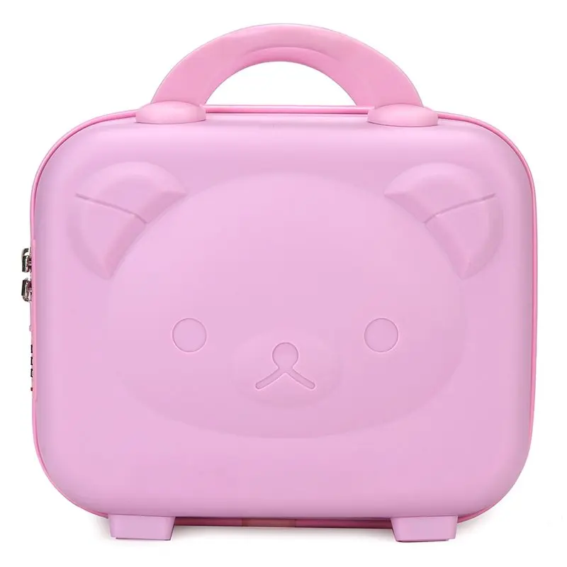 

ABRT-Celebrity модный сувенирный плюшевый мишка ручной футляр для хранения косметики портативная молния с паролем материал B