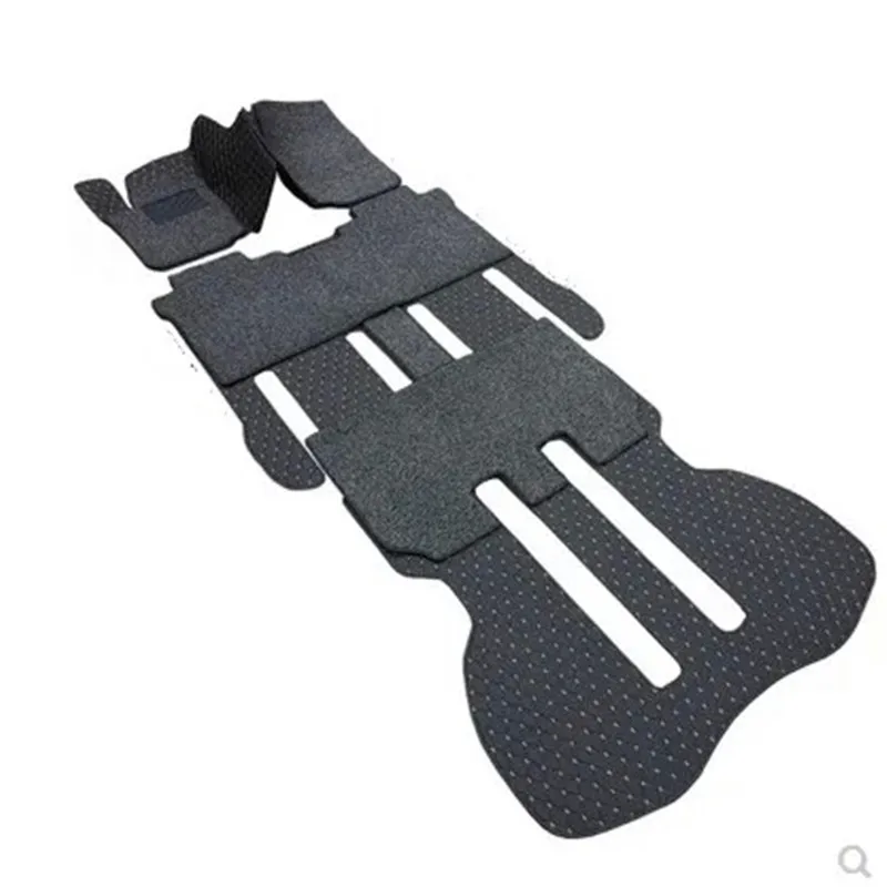 

Good quality! Custom full set car floor mats + trunk mat for Toyota Alphard 2025-2002 7 8 seats waterproof double layers carpets