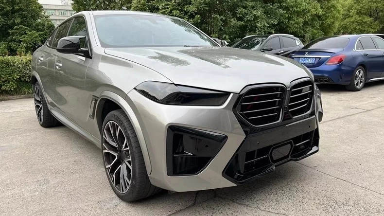 Zestaw karoserii do BMW X6 G06 19-24 zmodyfikowany do X6M Zderzak przedni Zespół tylnego zderzaka Kratka Akcesoria samochodowe