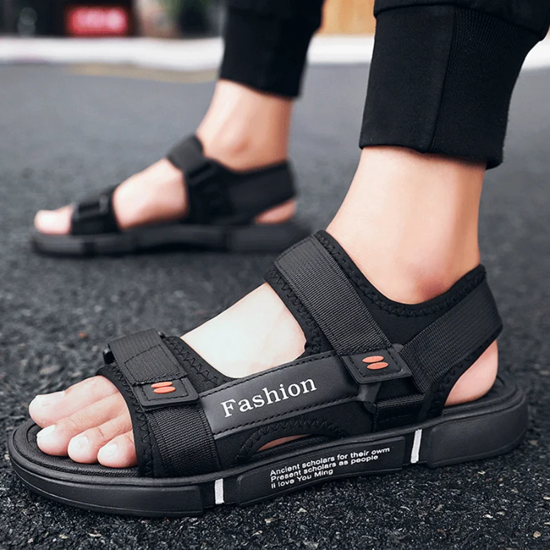 

ELUVA Mens Hiking Sandals Non Slip Outdoor Sandals for Men Lightweight Quick Dry Walking Sandals Comfortable Wear Resistant