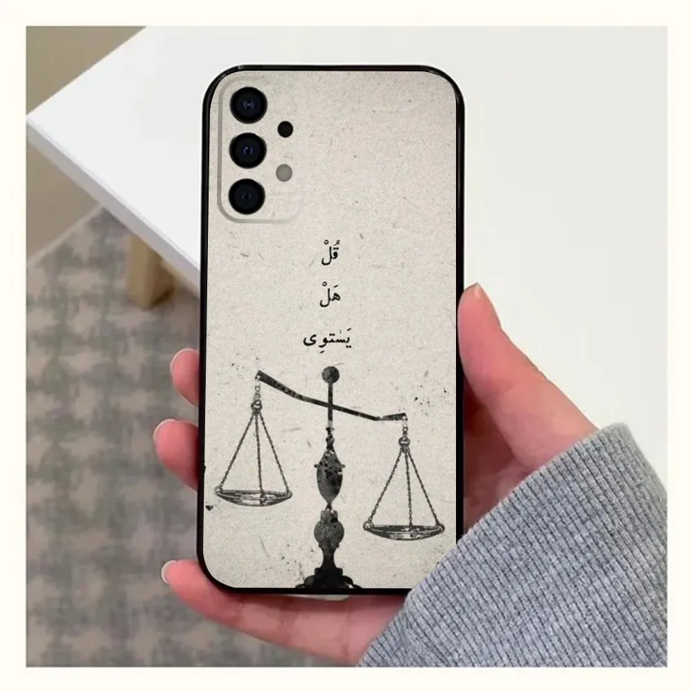 Law Judge Justice Lawyer Phone Case For Samsung Galaxy A13,A21s,A22,A31,A32,A52,A53,A71,A80,A91 Soft Black Cover