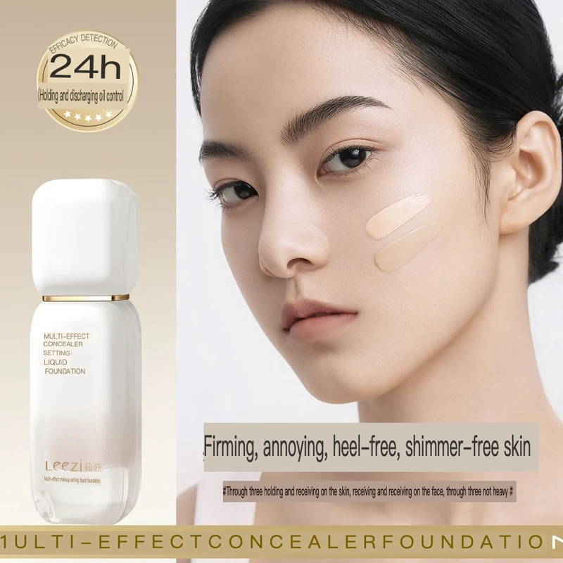 This Multi-effect Concealer Setting Foundation Is Waterproof, Sweat-proof, And Lasts For 24 Days With Oil Control