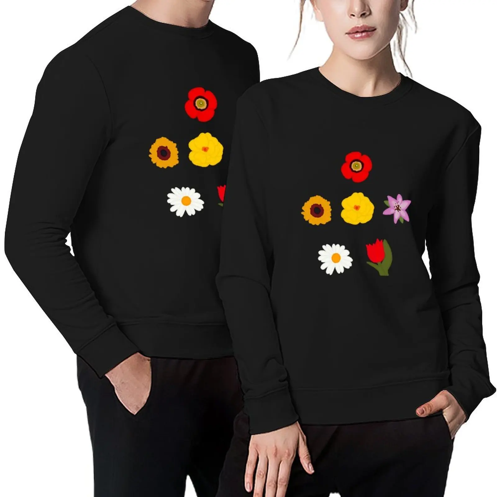 

Nancy Drew Secret of Shadow Ranch Flowers Pullover korean clothes autumn new products autumn clothes hooded sweatshirt