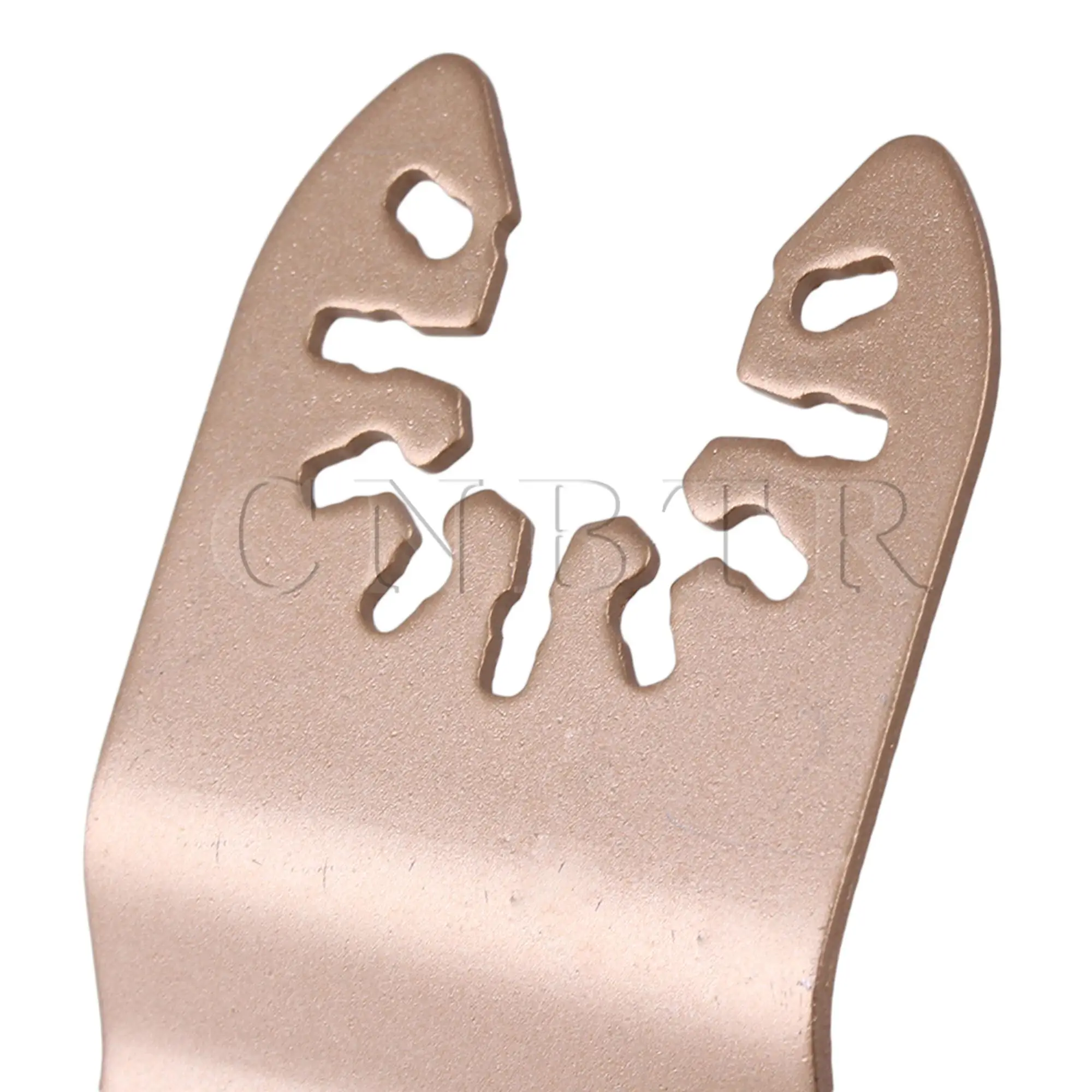 CNBTR 5 PCS E Type Carbide Oscillating Multitool 75x33mm Replacement for FEIN