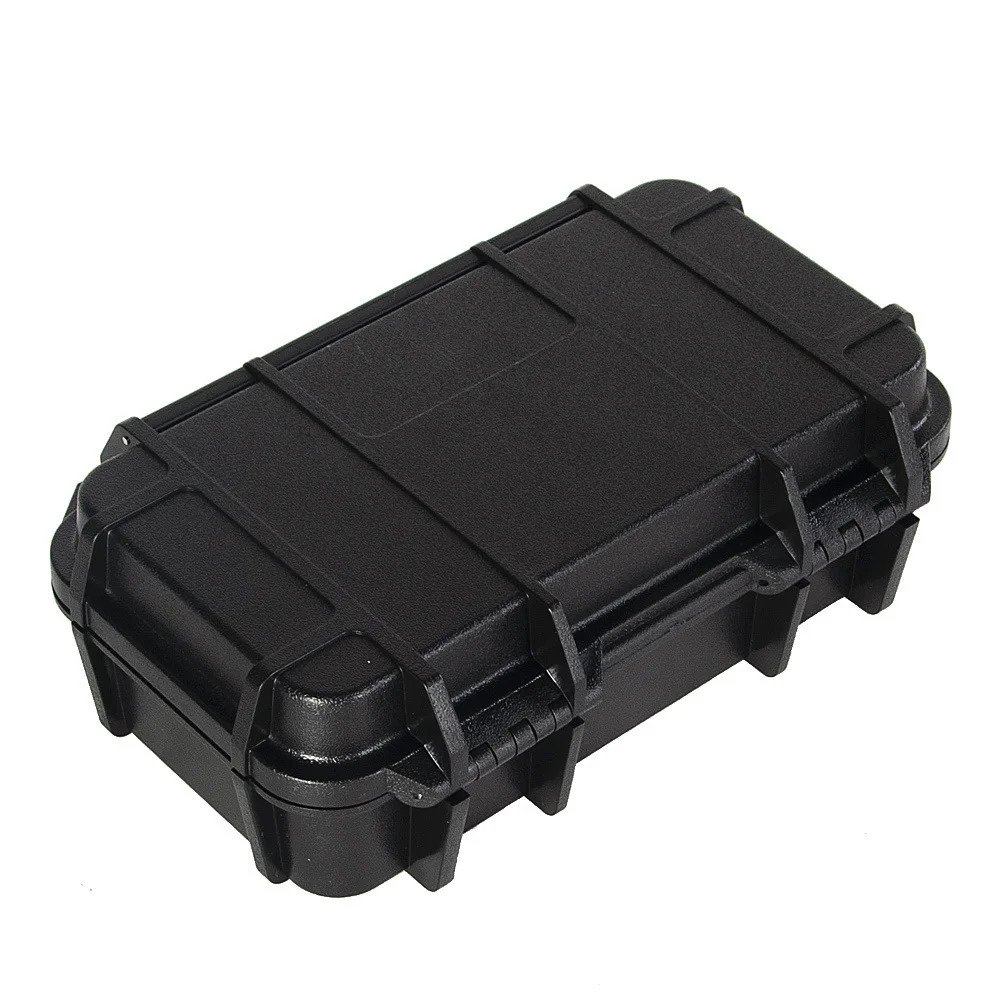 TACTIFANS ABS EDC Storage Box Waterproof Case Double Layer Safety Foam Sealed Equipment Explore Outdoor Tool Multi Pocket Knife