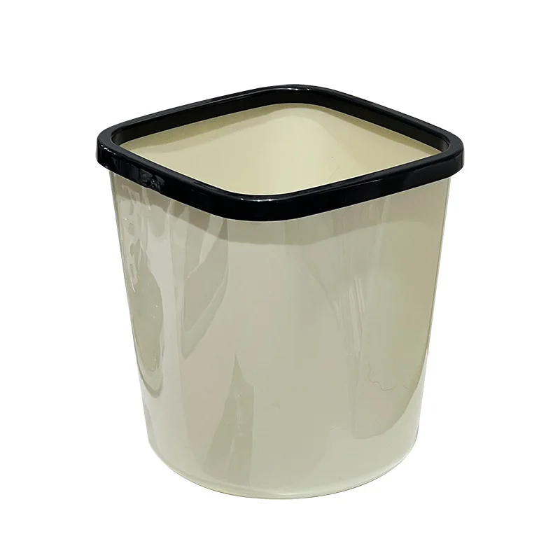 Desktop small trash can, cute small mini storage bucket, high-value office uncovered wastebasket storage box
