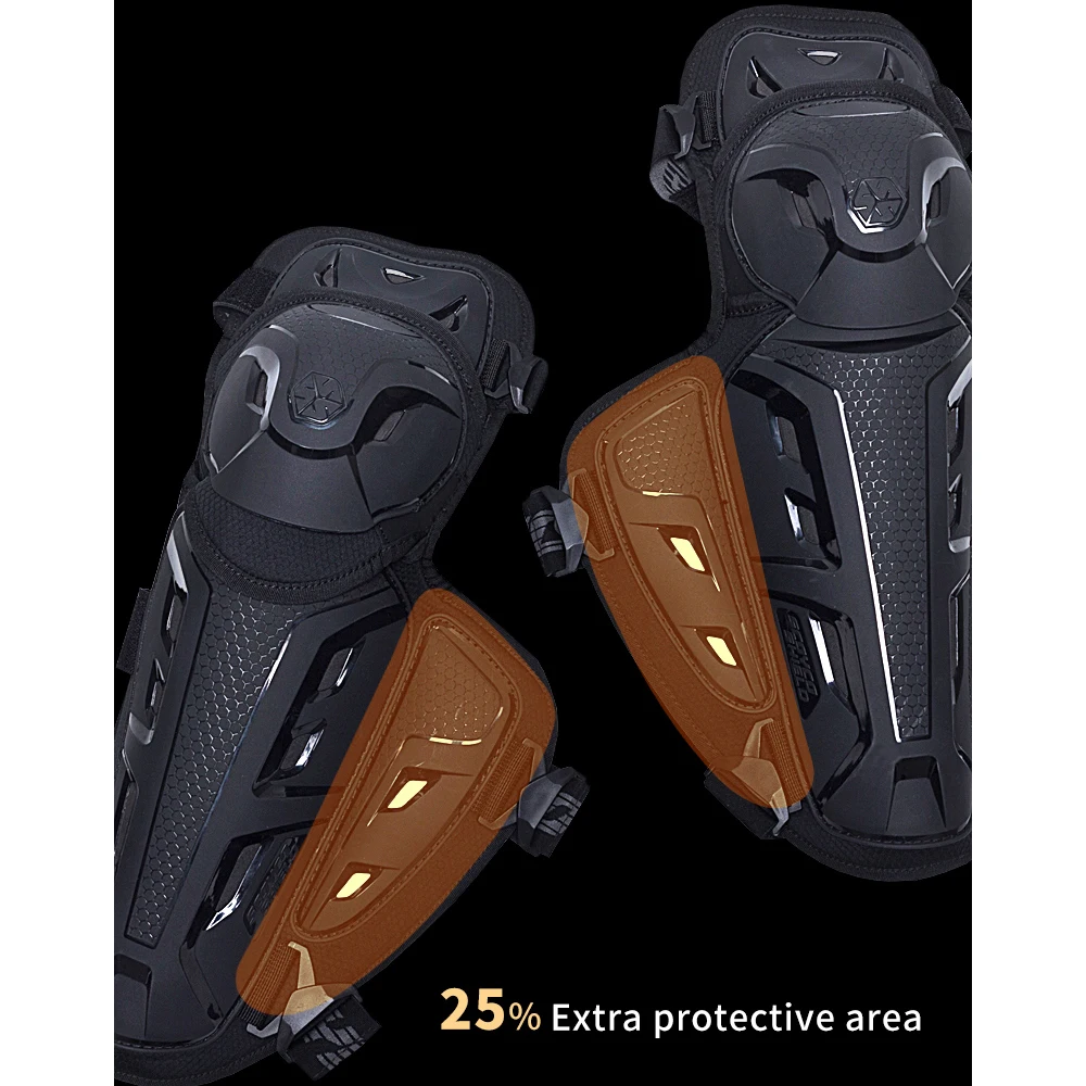 SCOYCO Motocross Knee Pads Elbow Protector Motorcycle Knee Pads CE Certified Knee Protector Anti-Fall Elbow Pads Biker Equipment