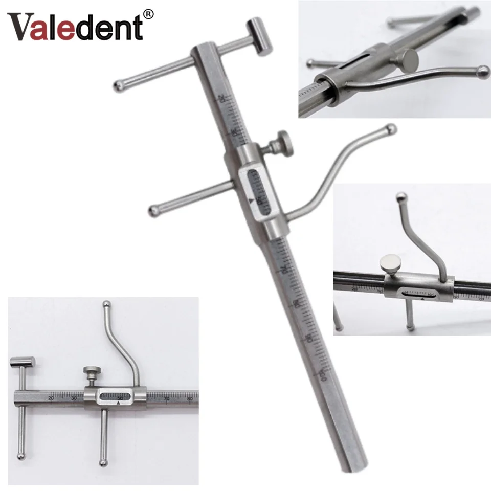 

Dental Implant VDO Ruler Venus Apollo Gauge 20-100mm Measuring Dentures Calipers Prosthetic