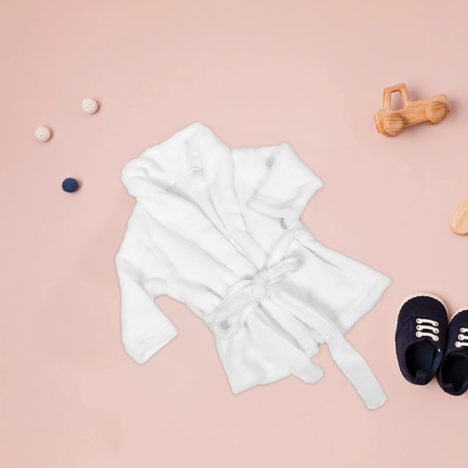 

1Set Bathrobe Thick Soft Robe Photography Outfit Cozy Warm Photoshoot Bathrobe