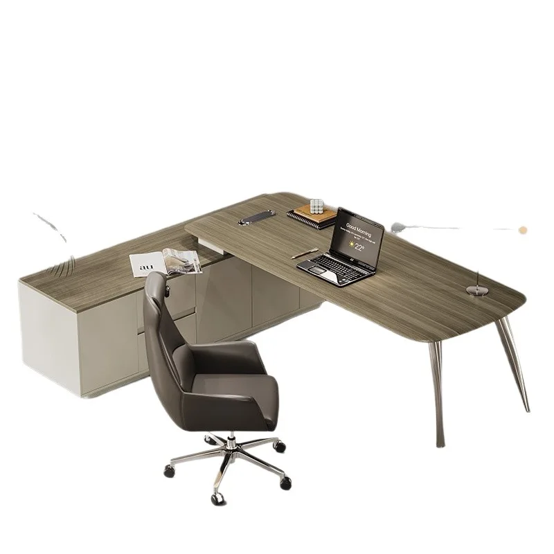 

Desk, minimalist, modern, manager, office, furniture