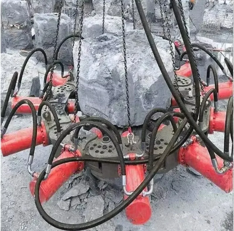 Customized Concrete Pile Head Cutter Pile Breaker for Round Concrete Piles for Trimming Concrete Outcrops and Foundation