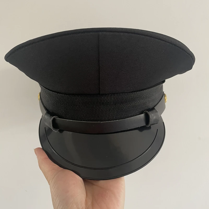 Sombrero de Cosplay, sombrero negro de ala grande, accesorios de película, sombrero de rendimiento, accesorios de disfraz para hombre, sombreros