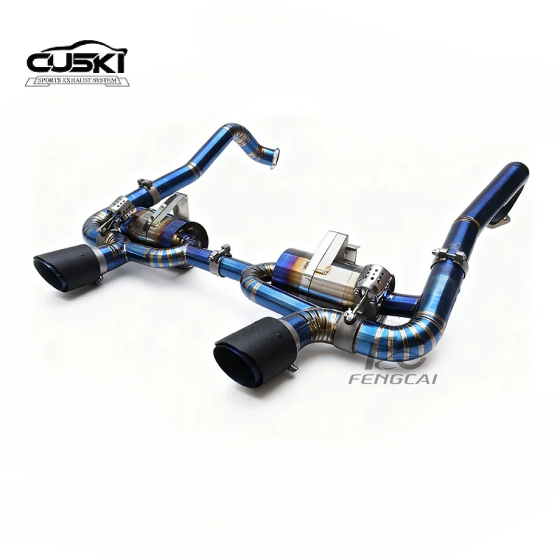 

Высокопроизводительный глушитель выхлопной системы Catback подходит для Porsche 718 2016 + 2,0 T 2,5 T, модификация выхлопной системы из титанового сплава