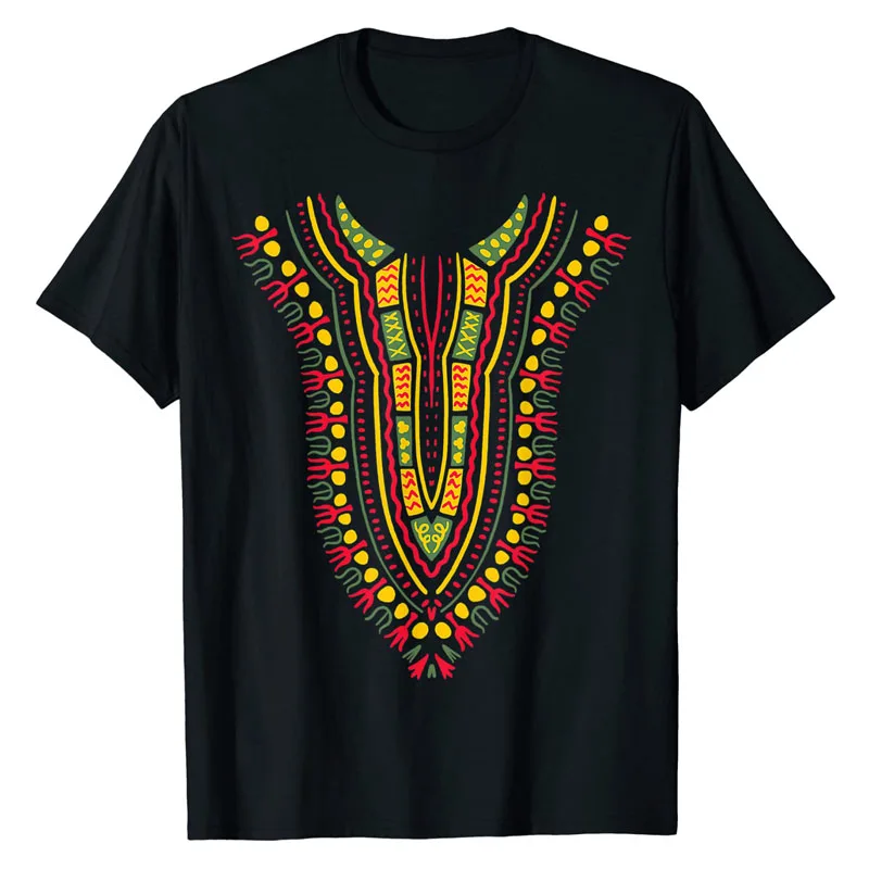 

Dashiki Print Kente Ethnic African Pride for Kids Boys Girls T-Shirt Gifts Family Matching Clothing Black Proud Graphic Tee Tops