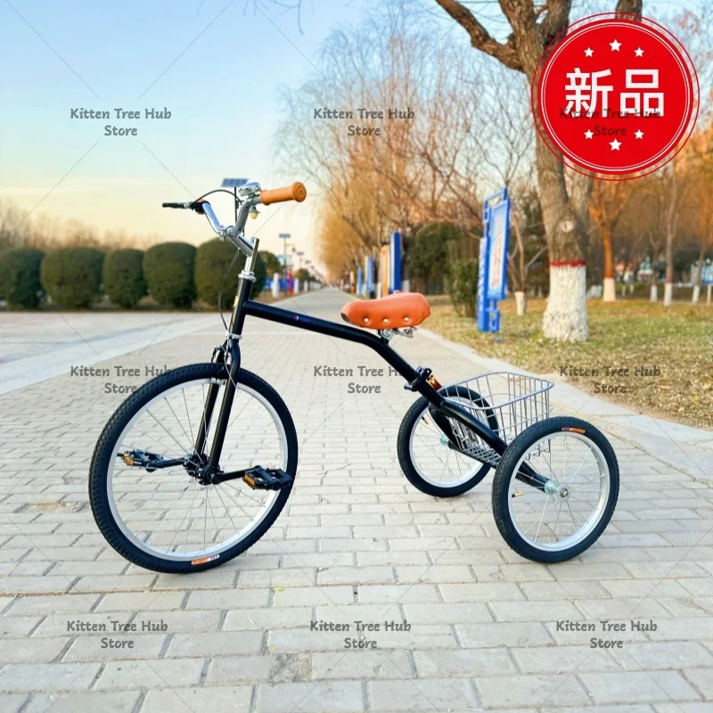 Tricycle Retro Lightweight Exercise Bike Adult Leisure Outdoor Folding