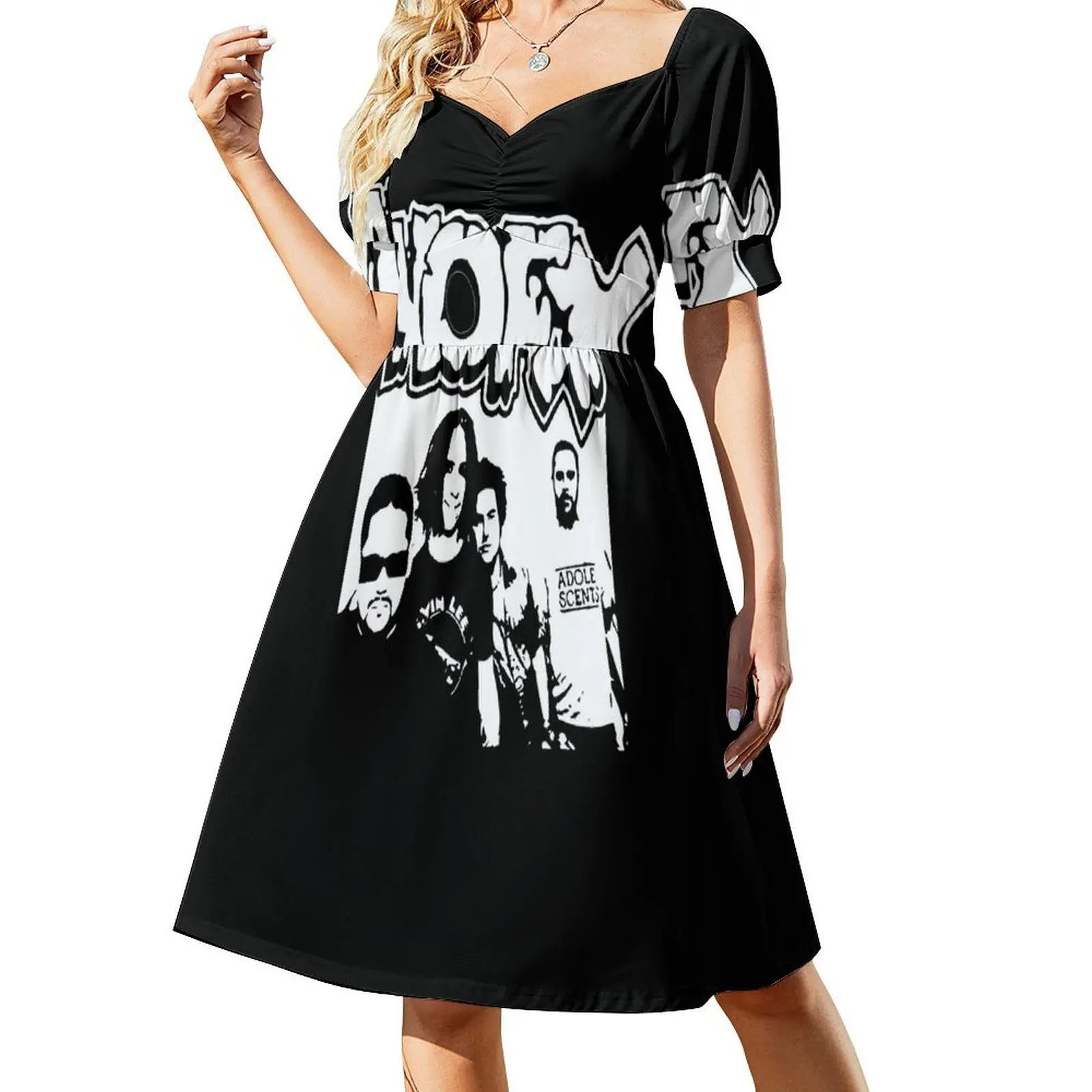 

Nofx punk band logo Short-Sleeved Dress dresses with long sleeves women's summer jumpsuit dresses women summer 2025