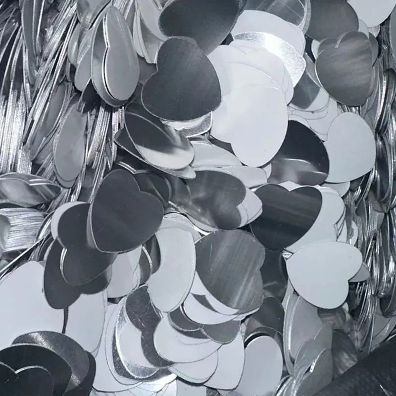 50 cm/60 cm Edelstahlkette + 25 mm Blanko-Sublimationsanhänger-Halskettenbasis für DIY-Wärmeübertragungsschmuckzubehör – Detail 10