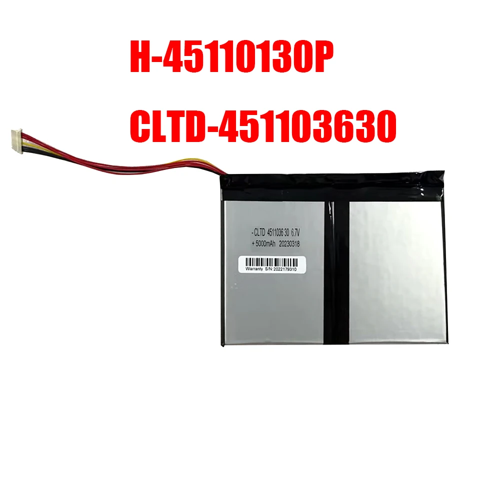 

Replacement Laptop Battery H-45110130P CLTD 451103630 CLTD-451103630 6.7V 5000mAh 10Pin 7Lines New