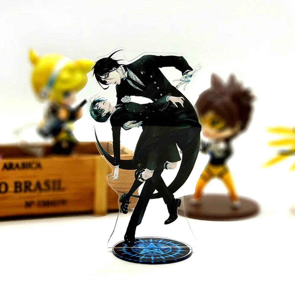 

Kuroshitsuji Sebastian Ciel acrylic stand figure model plate holder cake topper ANIME JAPANESE COOL