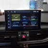 アウディ A6 A6L C7 RS6 MMIスクリーン カーオーディオアクセサリー ナビゲーション GPSナビ ラジオ CarPlay 360°バードビュー付き 5