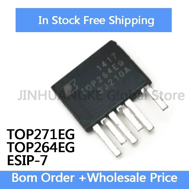 5-10Pcs TOP271EG TOP264EG TOP264 ESIP-7  Chip IC Whokesale