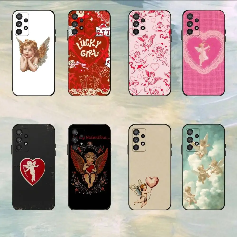 

Dreamy INS Glittering Big Eyes Comic Phone Case For Samsung S25,S24,S21,S22,S23,S30,Ultra,S20,Plus,Fe,Lite,5G Black Cover