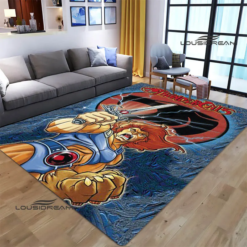 Thundercats anime printed carpet Non -slip carpet Yoga mat door mat photography props kitchen mat area rug birthday gift