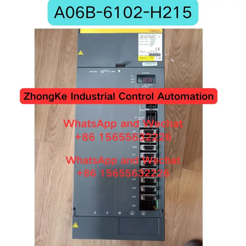 Used A06B-6102-H215 drive Functional test OK Fast delivery