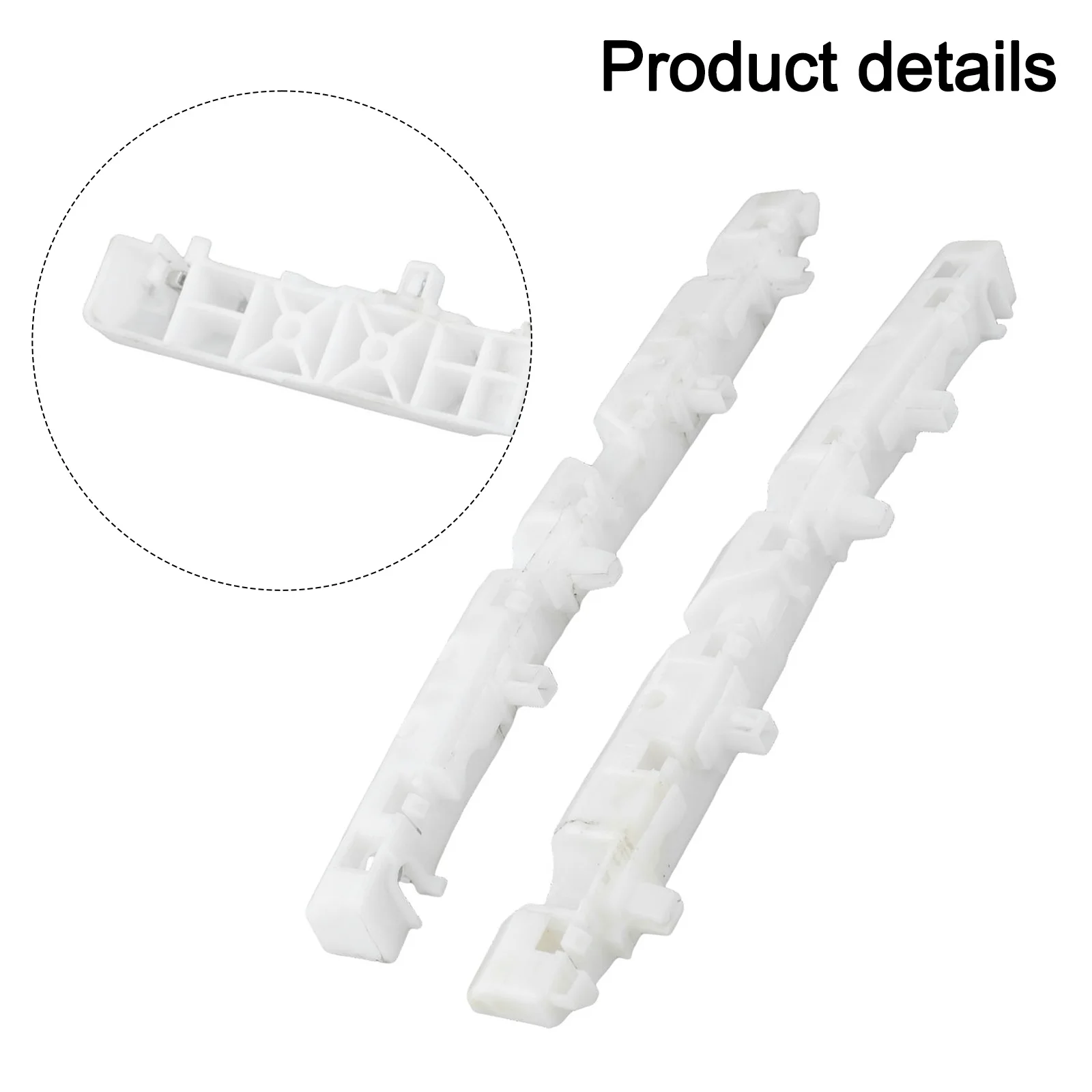 For Nissan For NV200 Black Front Pair Bumper Support with OEM Numbers for Quick Installation and Fitment Check
