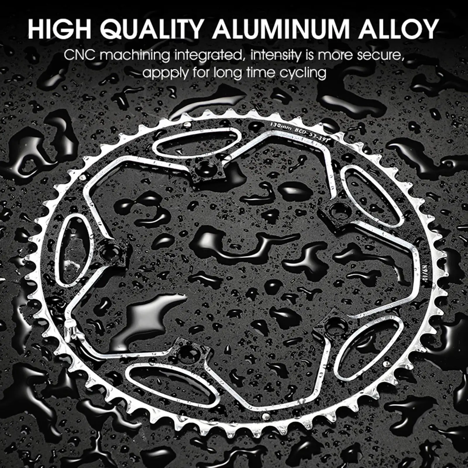 

Road Bike Accessories Lightweight CNC Machined Chainring for Road Bicycle Chain Ring Replacement Parts