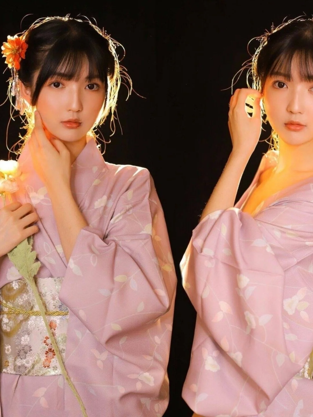 

New Fashionable Japanese Style Kimono Women's Clothing for Art Photos Personal Photography Traditional Ethnic Stage Costume