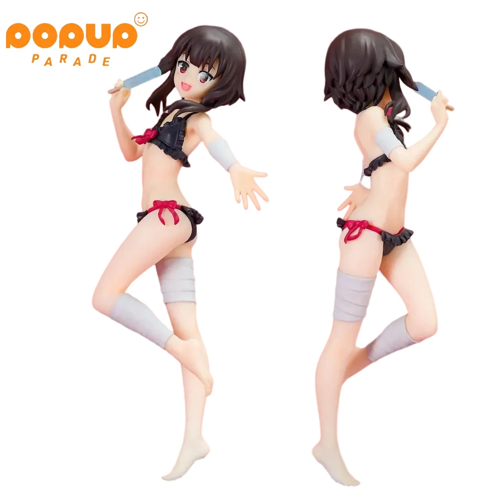 

In Stock 15CM Megumin POP UP PARADE Anime Figure God's Blessing On This Wonderful World Model Doll Boxed Dolls Model Toy