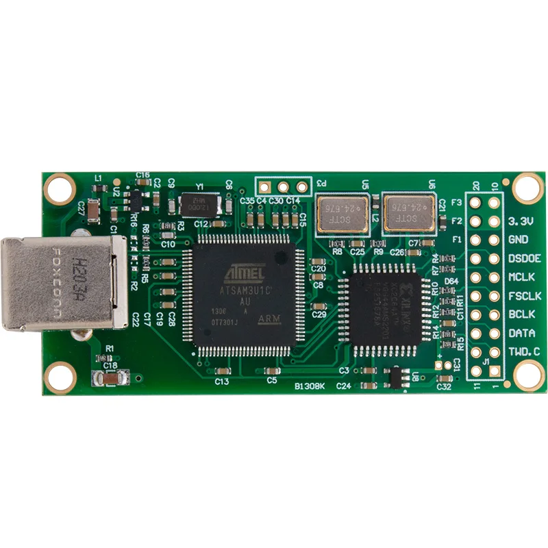 

USB Digital Interface Audio Card I2S Output PCM384K DSD256 XMOS