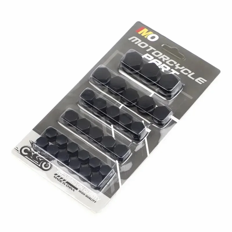 30 stücke 1,4/1,2/1/0,8 CM Motorrad Modifikation Schraube Kappe Dekoration für Motor Roller Elektrische Auto farbige Mutter Abdeckung Zubehör