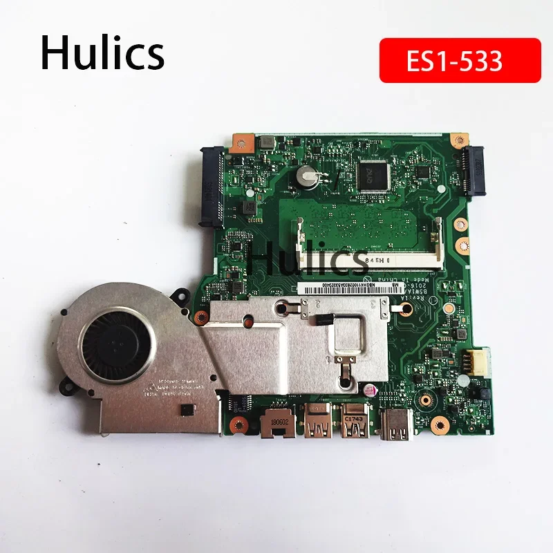 Hulics Used B5W1A B7W1A LA-D641P MB For ACER ASPIRE ES1-533 Laptop Motherboard With N3350 N3450 N4200U CPU