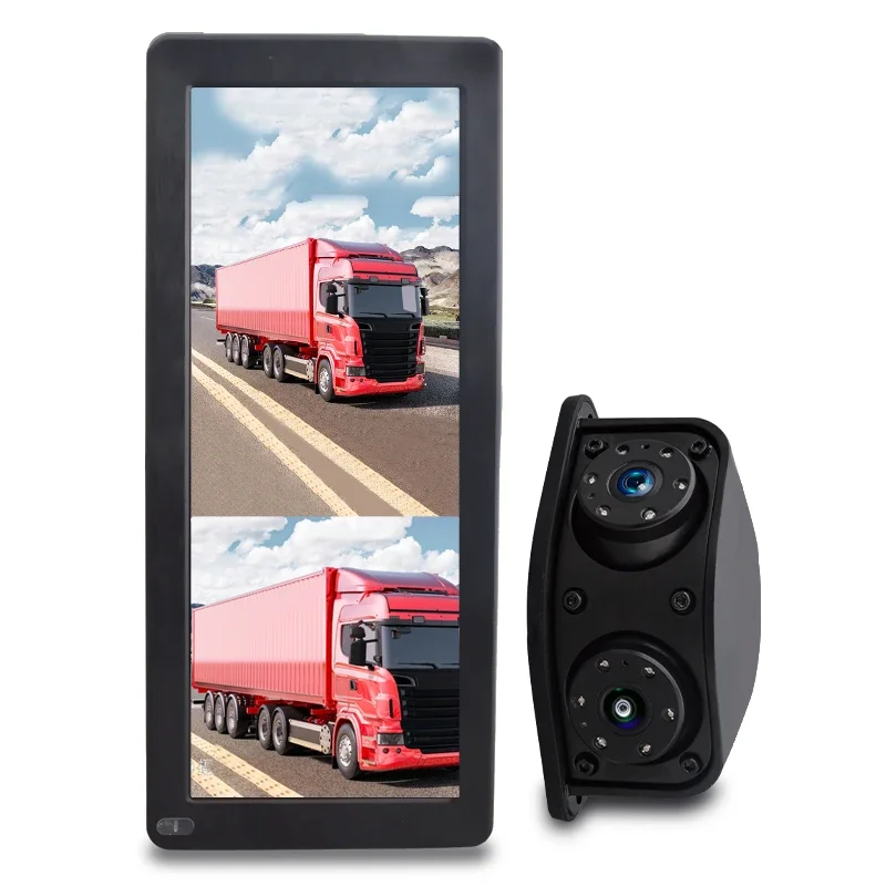 

12.3inch electronic rearview mirror monitor truck bus side mirror blind spot monitoring camera system