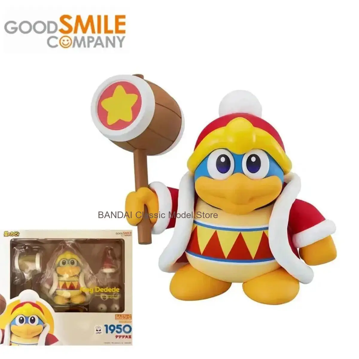 

Оригинальная аниме-фигурка Good Smile Nendoroid Kirby, King Dedede, 1950 подвижных суставов, подвижная фигурка, игрушки для мальчиков и девочек, подарок для детей