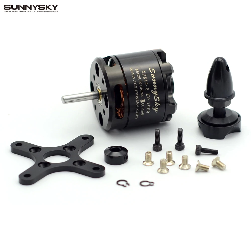 SunnySky X2814 900KV 1000KV 1100KV 1250KV 1450KV Outrunner Externe Rotor Borstelloze Motor voor RC FPV Drone Vliegtuigen Model