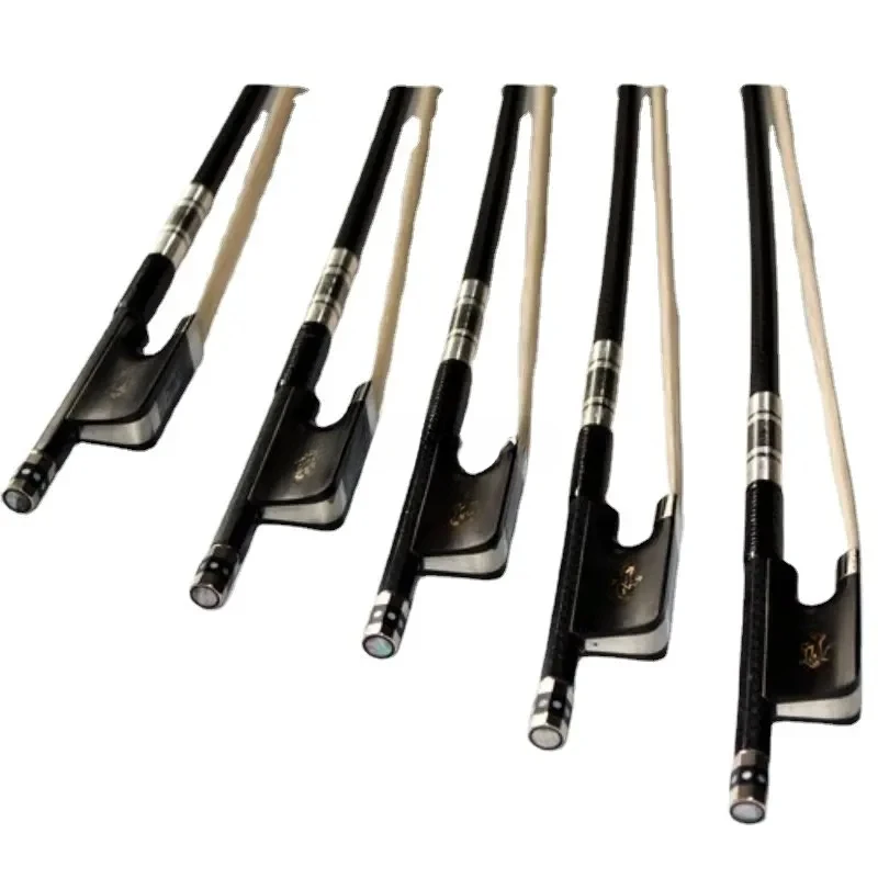 FOR Pure Carbon Fiber High-Grade Cello Saw Bow Tone Bright Applicable Performance Grading Bow