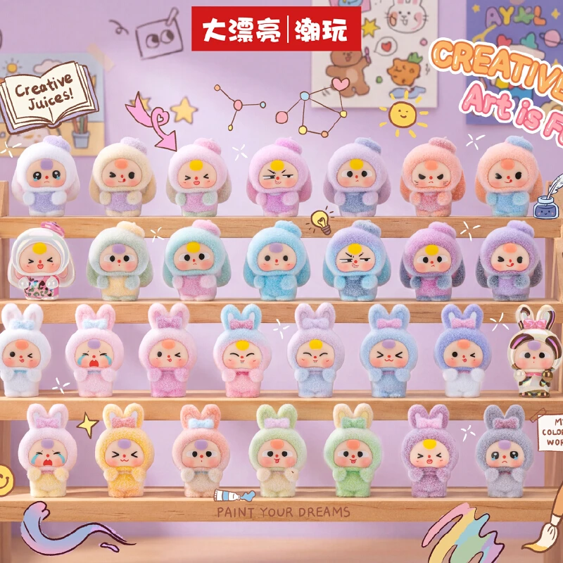 

Игрушки-сюрпризы Spot Baby: Мини-фигурки кроликов из серии «Городок», милые коллекционные фигурки для малышей от 3 лет, настольные украшения, праздничные подарки