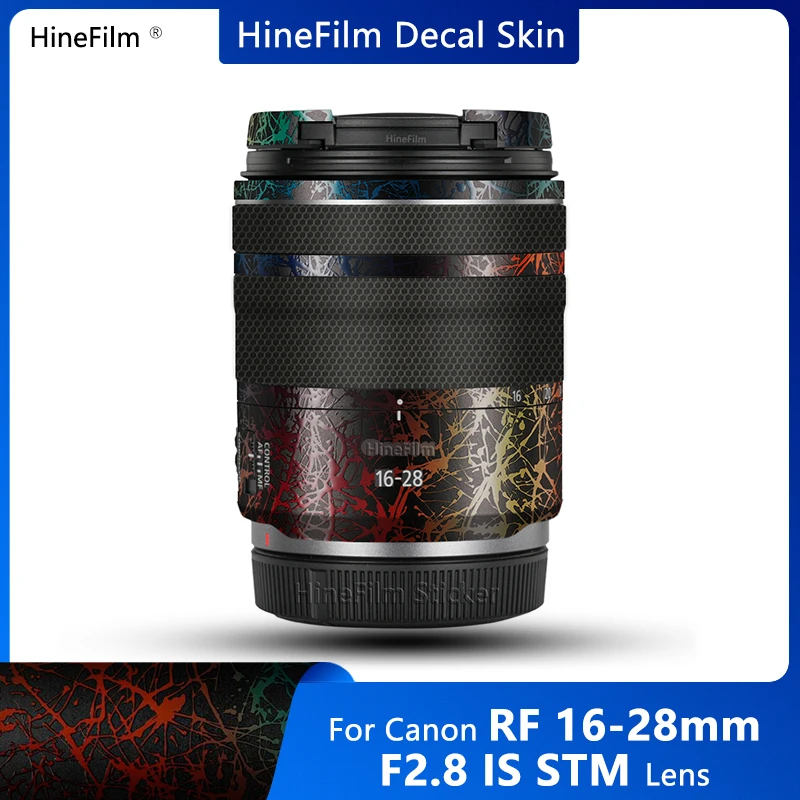 

Hinefilm Skin for Canon RF 16-28mm F2.8 IS STM Lens Decal Skin for Canon RF16-28 F2.8 Lens Wrap Cover 1628 Sticker Protector