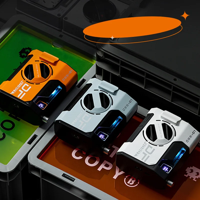 

Portable Waist Fan Rechargeable Hanging Neck Fan Wearable Belt Shirt Body Fan Outdoor Working Waist Clip Fan with LED Lights