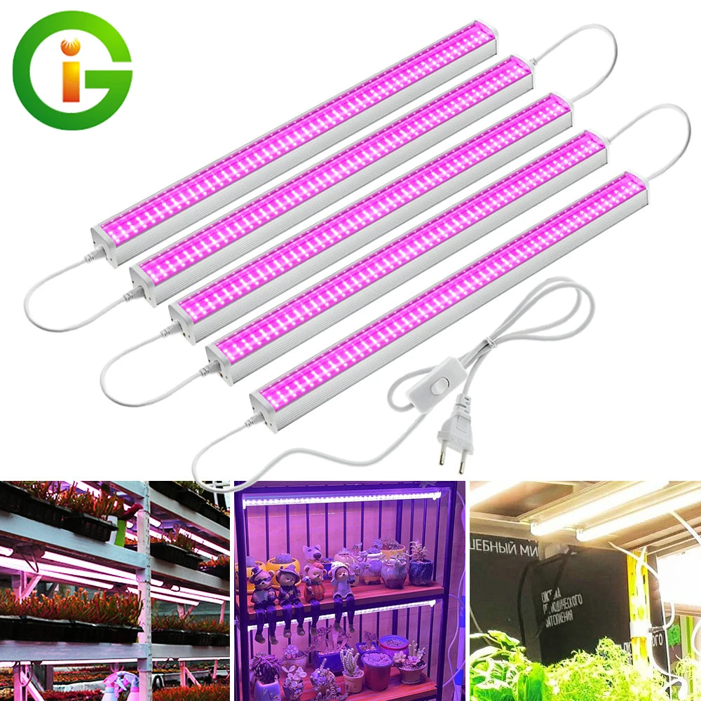 AC100-265V Full Spectrum LED Grow Light Sunshine/4000K/780NM Plant Growing Lamp Bars For Indoor Plants Seedling Hydroponics