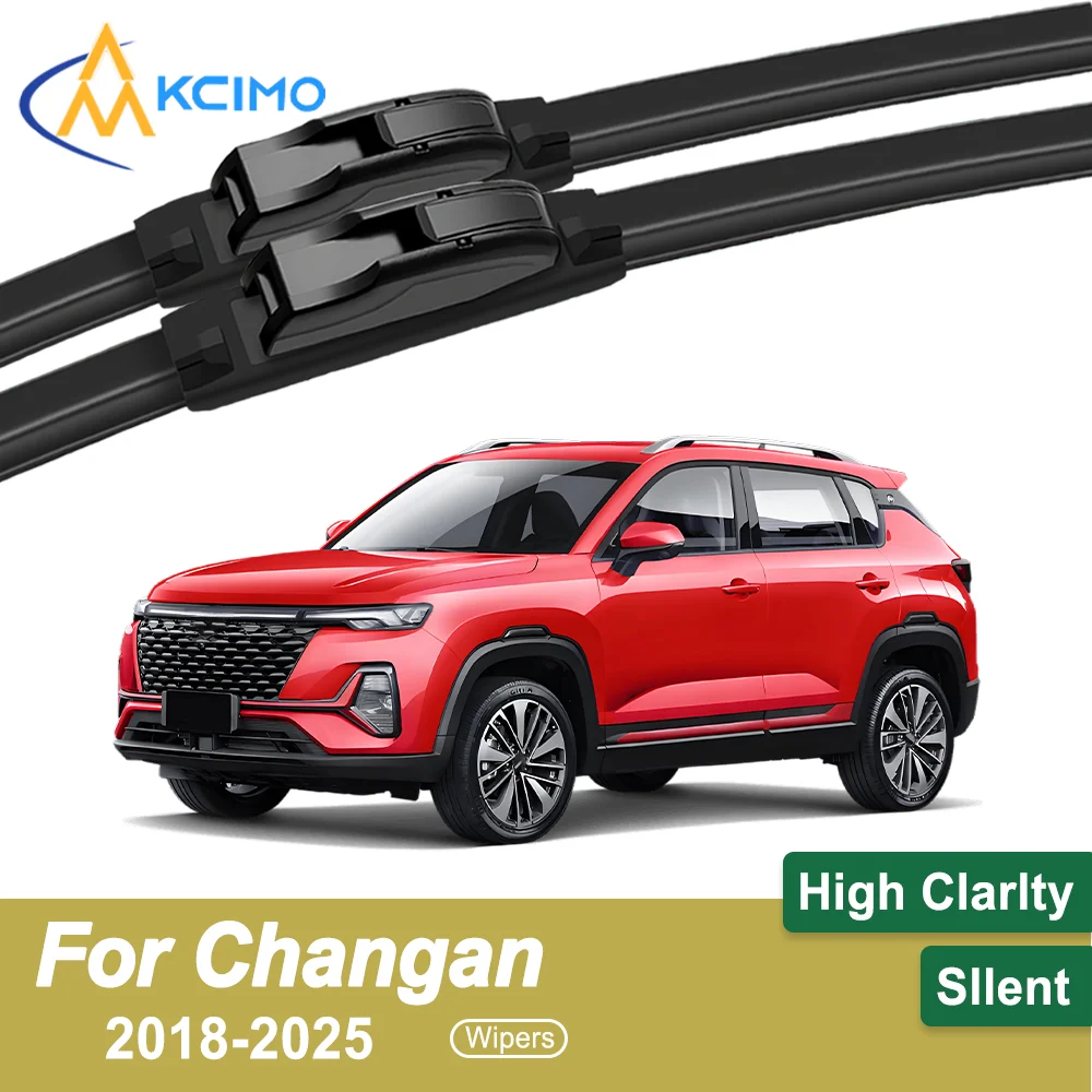 

2-Pack Superior Wiper Blades for Changan CS35 Plus 2018-2025 All-Season Durable Quiet Wiping Uninterrupted Visibility