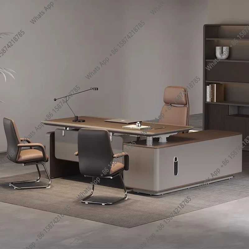 N67 O Aesthetic European Office Desk Organizers Crafts Standing Adjustable Office Desk Luxury Mesa Ordenador Commercial Furnitur