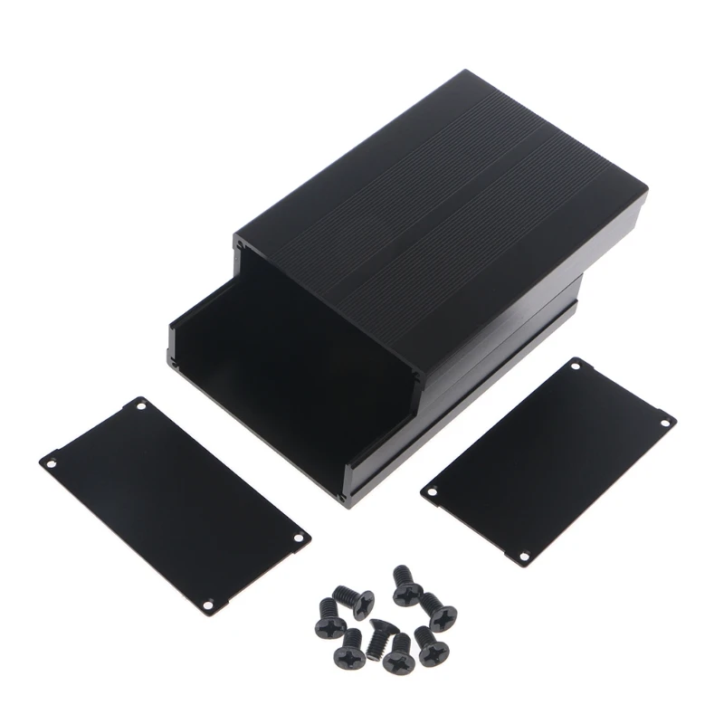 150x105x55 مللي متر لتقوم بها بنفسك الألومنيوم العلبة الإلكترونية مشروع PCB صندوق الأدوات