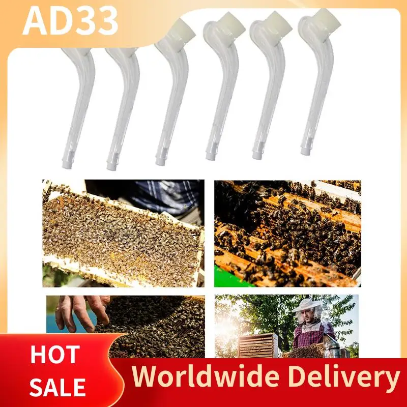 Lightweight 6 Pieces Queen Catcher Plastic Queen Does Not Hurt Bees Cage Professional Beekeeping Tools